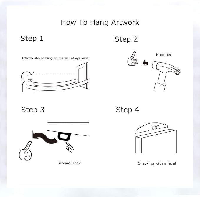 amatop Teal Wall Art 100% Hand-Painted Landscape Forest Oil Painting on Canvas Original Framed Artwork Gold Bird Birch Tree Artwork White Birch at Night for Living Room Bedroom Office Decor 32x16inch