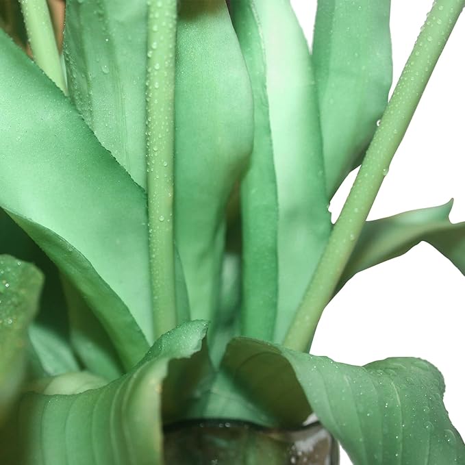 15pcs Artificial Tulips Flowers, Fake Tulips Real Touch, Faux Latex Bouquets, for Party Wedding Home Room Decoration (Pink)