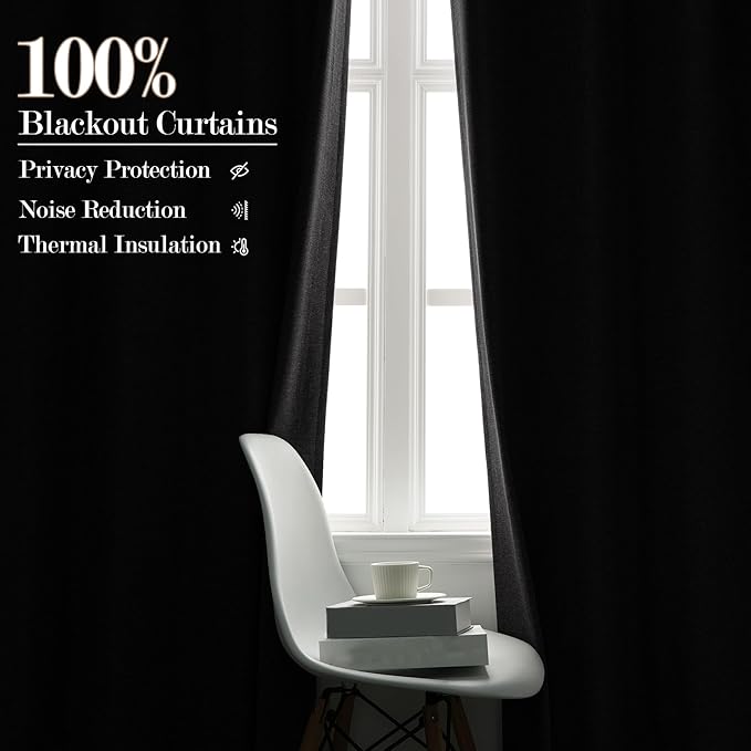 120" Wx108 L Linen Room Divider Drapes for Doorway/Glass Window/Sliding Door/Patio, Extra Wide Pinch Pleated Full Blackout Curtains for Girls Boys Teen Kids Room, 1 Panel, Natural Grey