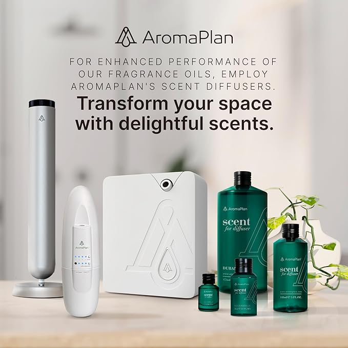 Aromaplan Scents, Clean Smelling Essential Oils, Fresh & Clean 16 Fl Oz (473ml)-Fresh Scent Essential Oil for Diffuser, USA Fragrance, Bigger Bottle, Bolder Aroma & Longer Lasting