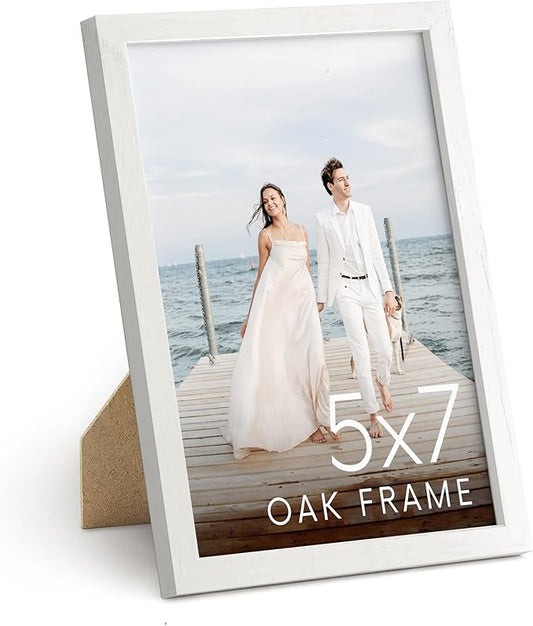 HAUS AND HUES Standalone White Oak Frame Set of 1-5x7