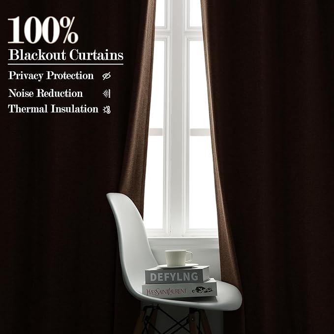 150 Inches Extra Wide Room Divider Draperies, Pinch Pleat Drapes, Absolutely Blackout Sliding Door Drapery, Total Privacy Ceiling Track Curtains, 150" W by 84" L, Taupe (1 Panel)