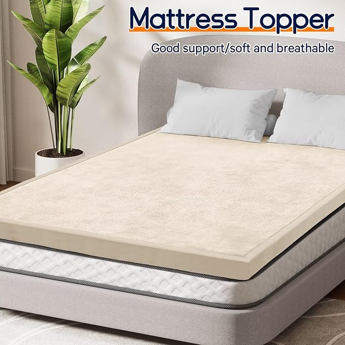 Baby Play Mat for Floor Tummy Time Mat Nursery Rug Muscle Mat Area Rug Playroom Rug Tatami Mat 6'7"x4'11" Memory Foam 1.3" Thick Crawling Mat For Babies,Toddlers, Infants, Kids,Floor Mat(Beige)