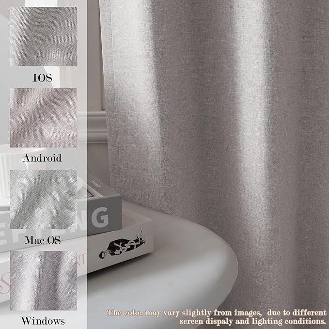 150 Inches Extra Wide Room Divider Draperies, Pinch Pleat Drapes, Absolutely Blackout Sliding Door Drapery, Total Privacy Ceiling Track Curtains, 150" W by 102" L, Browish Grey (1 Panel)