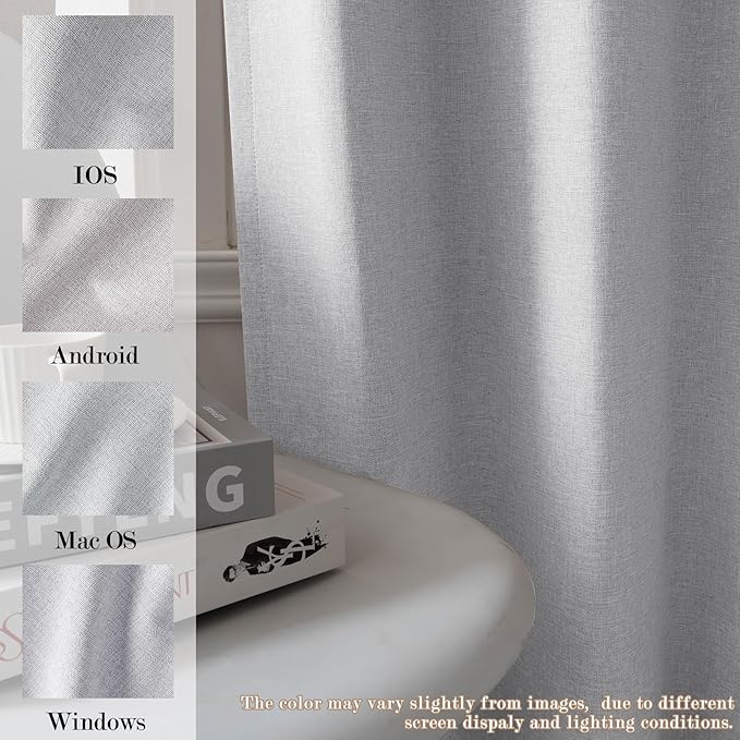 150 Inches Extra Wide Room Divider Draperies, Pinch Pleat Drapes, Absolutely Blackout Sliding Door Drapery, Total Privacy Ceiling Track Curtains, 150" W by 96" L, Silver Grey (1 Panel)