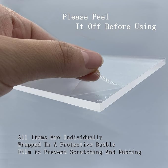 Acrylic Display Riser Stand Shelf Clear 4 Tier Cupcake Stand Perfume Display Holder Figures Desktop Decoration and Organizer Showcase Toys Retail Display Rack Candy Dessert Buffet 4 Step Collection (1 PACK)