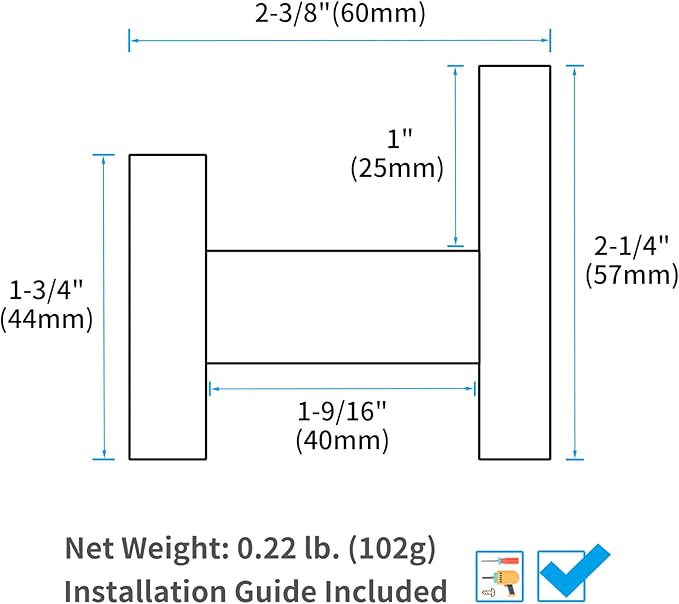 Angle Simple Bathroom Towel Hook 2 Pack, SUS 304 Stainless Steel Bath Robe Coat Holder Wall Mounted, Black & Gold
