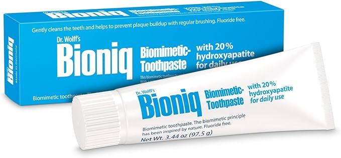 Bioniq Classic Biomimetic Toothpaste with 20 Percent Hydroxyapatite I Clinically Tested I 3.44 oz