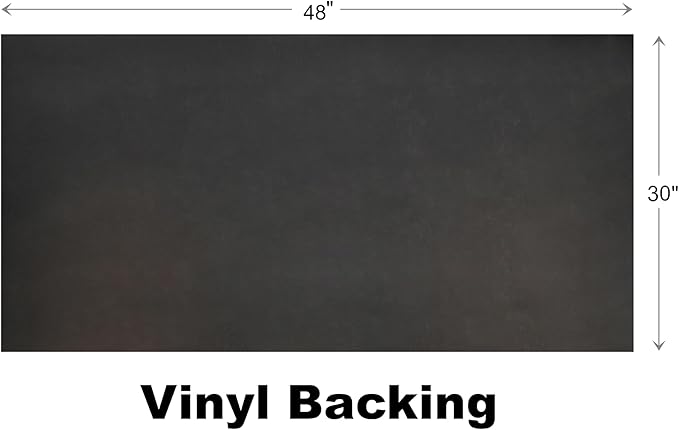 Calloway Mills 152963048L Black Border 30" x 48" Monogram Doormat Letter (L)