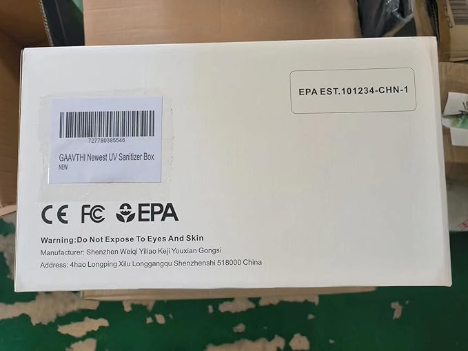 2025 Newest UV Sanitizer Box, for Portable Cleaner and Sanitizing Machine with Hose/Mask/Home Supplies/Travel/Baby Bottle/Phone