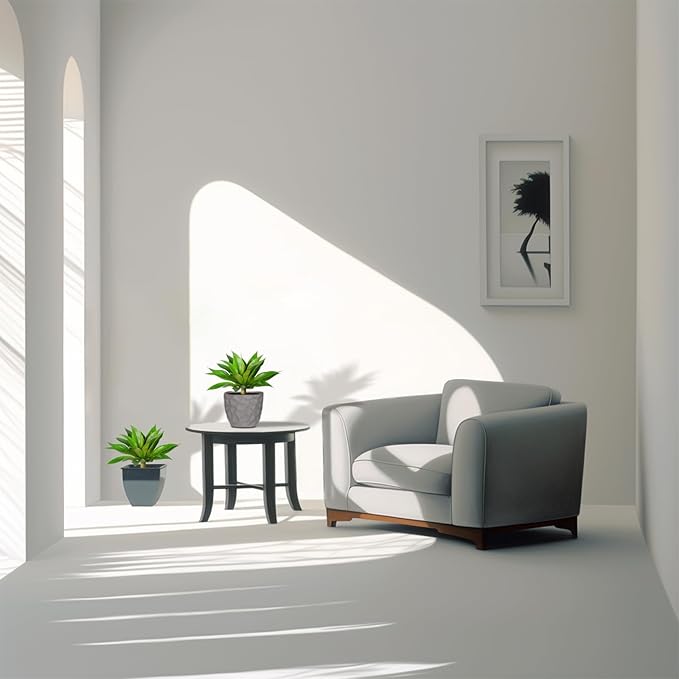 Artificial Agave Plants,Large UV Resistant Fake Agave Planters for Indoor and Outdoor Decorating Artificial Plants for Outdoors Fake Plants (2Pack, 18"