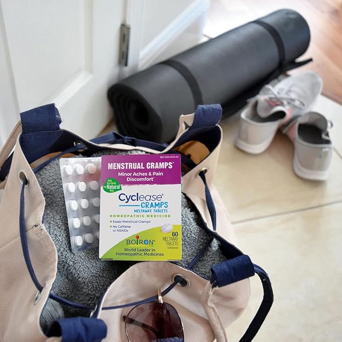 Boiron Cyclease Cramps for Relief from Menstrual Cramps, Aches, Pain, and Discomfort - 120 Count (2 Pack of 60)