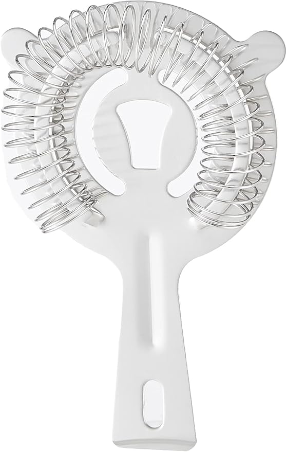 Amazon Basics 10-Piece Stainless Steel Bar Tools Set with Bamboo Stand Holder