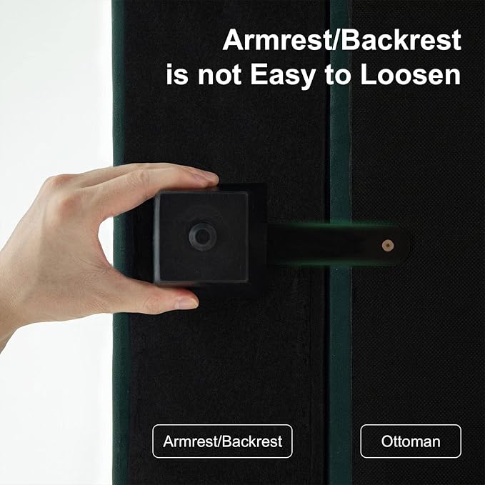 Belffin Modular Sectional Sofa with Ottomans Velvet Reversible Sleeper Sectional Sofa with Chaise Modular Sleeper Sofa Bed with Storage Seat Green