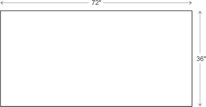 Calloway Mills 152963672P Black Border 36" x 72" Monogram Doormat Letter (P)