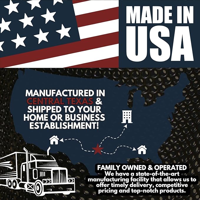 Heavy-Duty Portable Outdoor Picnic Table with Umbrella Hole, Punched Steel Commercial-Grade Patio Dining Furniture Made in America (46" Round Top, Black)