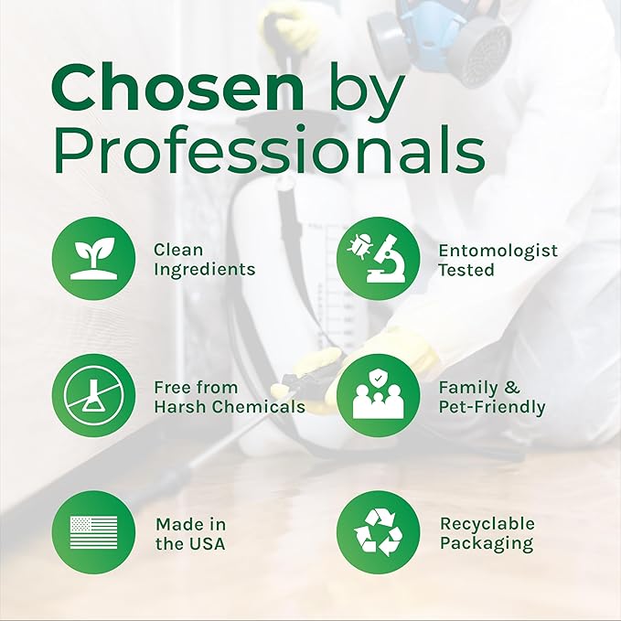 Bed Bug & Lice Extra Strength Elimination Duo - Includes 24 oz Lice & Bed Bug Spray & 32 oz Laundry Additive - environmentally responsible Formula - Pest Control for Home & Travel