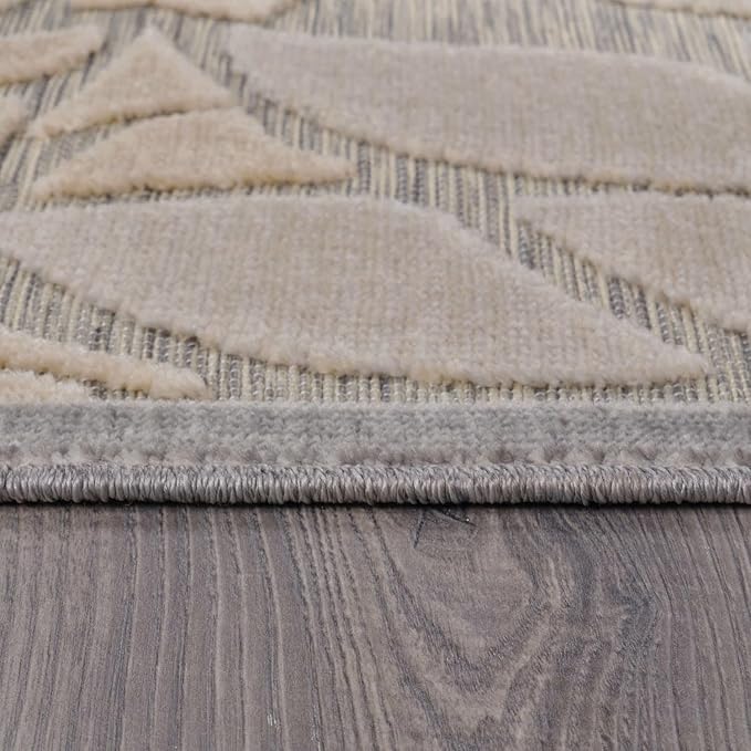 Beverly Rug Outdoor Rug 9x12 Large Modern Floral Tropical Area Rugs for Indoor and Outdoor Patio Easy to Clean Non Shedding Living Room Porch Garden Washable Outside Carpet (9 x 12 Gray)