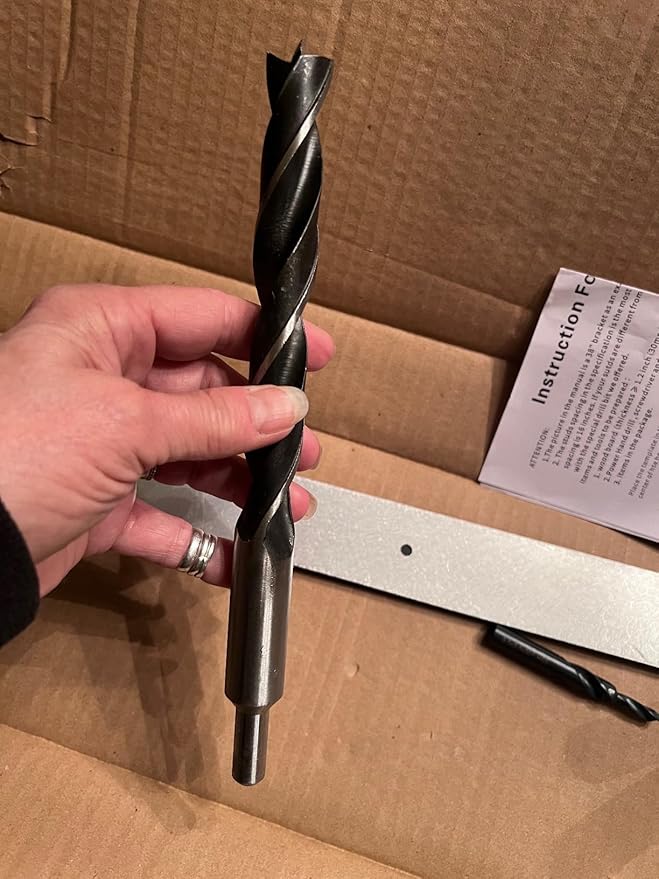 38'' Heavy-Duty Floating Shelf Bracket, Hidden Shelf Bracket for Fireplace Racks and Shelves, if Installed on Studs, max Load of 210 pounds, 38 inches (with Ease kit)