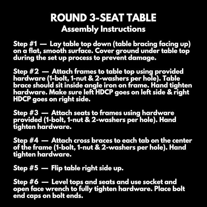 Heavy-Duty Portable Outdoor Picnic Table with Umbrella Hole, Punched Steel Patio Dining Furniture Made in America (46" Round Top, Textured Copper)