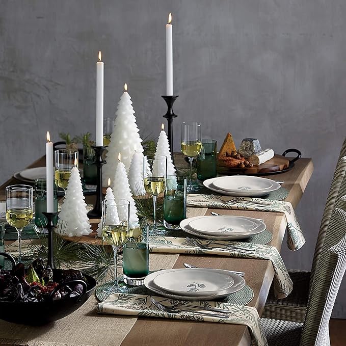 Black Iron Taper Candle Holder - Set of 3 Decorative Candle Stand - Candlestick Holder for Wedding, Dinning, Party