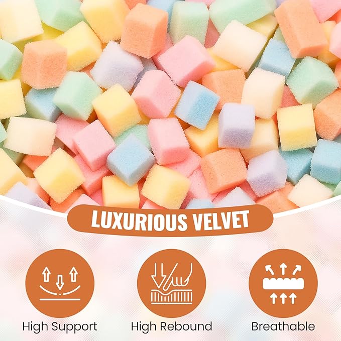 4FT Bean Bag Chair: Bean Bag with Velvet Cover, Fluffy and Comfy Bean Bag Chairs for Adults and Kids, Bean Bag Sofa Filled with High-Density Sponge for Gaming (Grey)