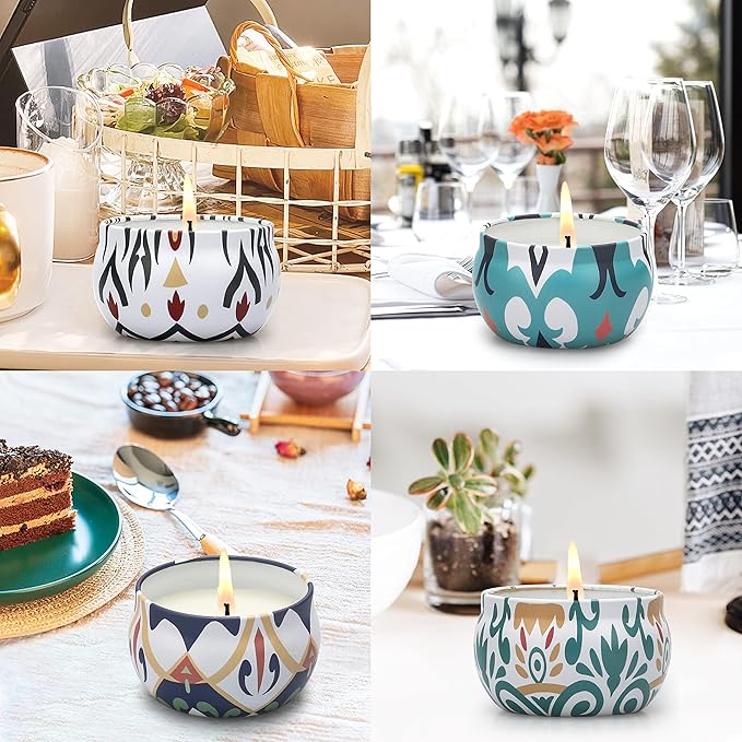 Candles Gifts for Women, 9 Pack Candles for Home Scented, Soy Scented Candle for Home, Aromatherapy Candle Gifts Set for Christmas, Birthday, Mothers Day, Valentine's Day