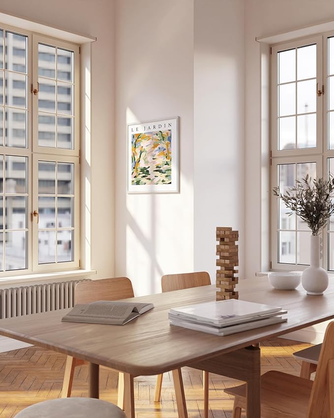 HAUS AND HUES Standalone White Aluminum Frame Set of 1-18x24