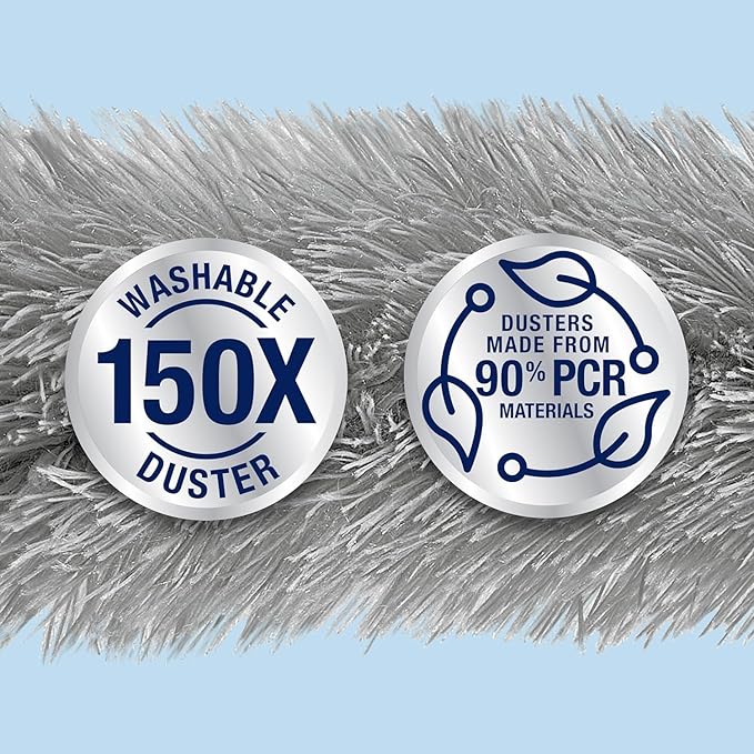 Bona Reusable Duster Refills - 2 Pack - High Performance Dusting System - Microfiber Dusters Remove Dust and Pet Hair for Whole-Home Cleaning