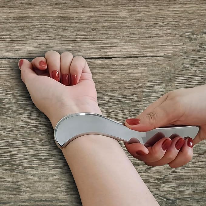 BYYDDIY Stainless Steel Gua Sha Muscle Scraper Tools Kit, Scraping Massage Tool,Massage Scraper Tools for Physical Therapy (M-SD2)