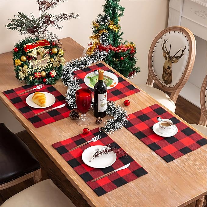 16 PCS Silverware Set for 4,Stainless Steel Flatware Cutlery Eating Utensils Set with Wood Grain Handle,Steak Knives Forks and Spoons for Home,Party,Mirror Polished and Dishwasher Safe