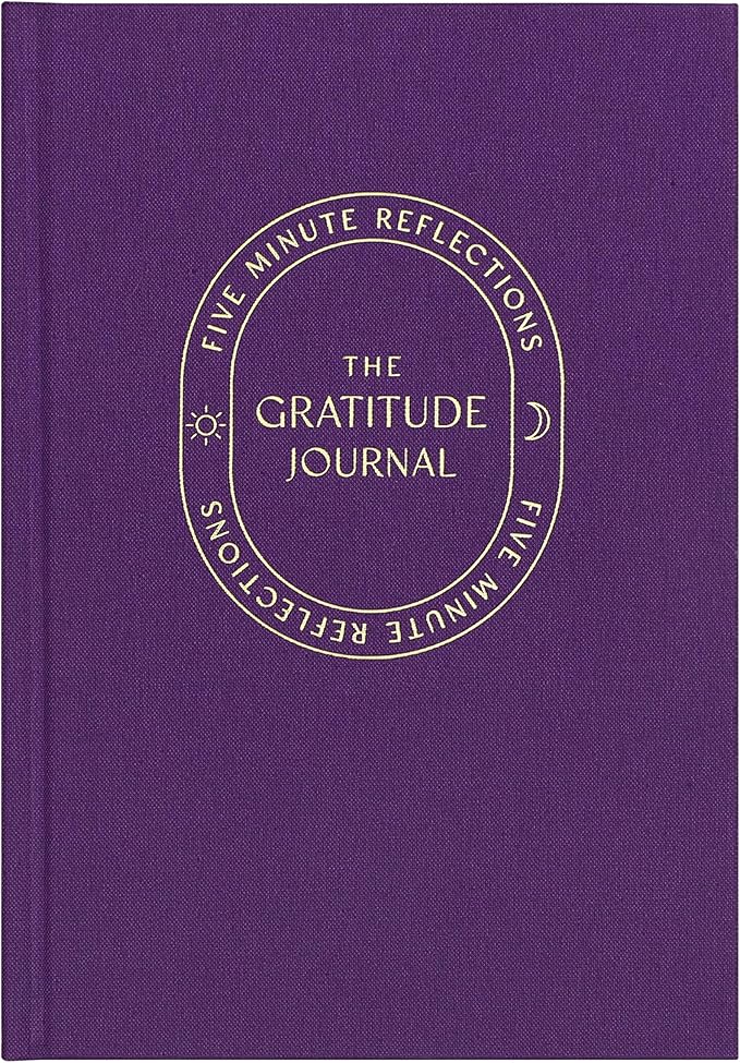 And Per Se Gratitude Journal – Five Minutes a Day to Cultivate Mindfulness, Happiness, Positive Vibes, Affirmations & Self-Reflection – Undated Daily Gratitude Journal for Women & Men (Purple)